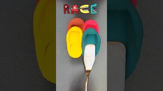 RACE  R  youtubeshorts satisfying enasart colormixing [upl. by Lihcox]