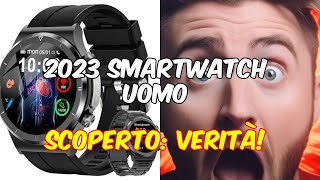 Recensione 2023 nuovo smartwatch uomo monitor glicemia chiamate bluetooth 139 [upl. by Meakem268]