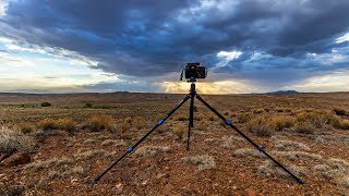 Benro Slim Tripod Review Super Windy First Test How Does It Hold Up [upl. by Desdamonna]