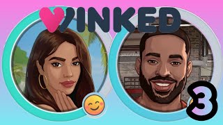 Winked Episodes of Romance  Chatting and Dating with 2 hot singles Part 3 [upl. by Arleen]