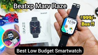 Beatxp Marv Raze ₹999best Affordable Calling Smartwatch unboxing [upl. by Anelle]