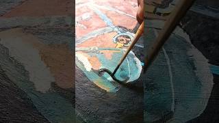 Horse penting oil colour viewsviralvideosubscribersgrow [upl. by Casie912]