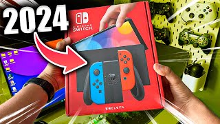 COMPRÉ una NINTENDO SWITCH OLED en 2024🎁 y ASI VIENE [upl. by Andrel220]