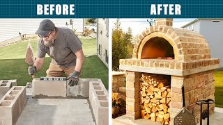 How to Build a DIY Wood Fired Pizza Oven [upl. by Coe436]