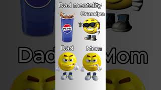 Dads Mentality memes mommentality emoji [upl. by Lund]