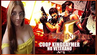 RESIDENT EVIL 5 PC CAMPANHA COOP KINGGAYMER NO VETERANO GAMEPLAY COMPLETA [upl. by Annawaj22]