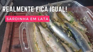 Como fazer SARDINHA na panela de pressão  Tipo SARDINHA EM LATA  Receitas fáceis [upl. by Theurer]