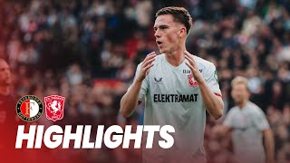 STERKE START zonder RESULTAAT  Feyenoord  FC Twente 06102024  Highlights [upl. by Santos]