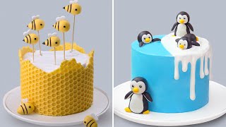 Top 20 Birthday cake decorating ideas  The most amazing cake decorating videos [upl. by Eng]