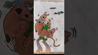 Scooby Doo amp Shaggy drawing step by stepshortsscoobydoo [upl. by Wolfson]