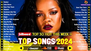 Pop Hits 2024 Clean🪔Adele Miley Cyrus Rema Shawn Mendes Justin Bieber🪔Trending Songs 2024 [upl. by Aiahc]