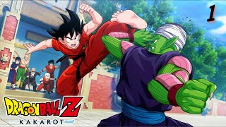 Dragon Ball Z Kakarot INFANCIA PURA PROBANDO DLC 1 [upl. by Noerb]