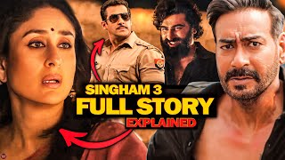 Singham Again Movie FULL STORY Explained in Hindi ⋮ Singham 3 Full Movie Explained [upl. by Talbot]