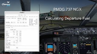 PMDG 737 Fuel Planning by a Real 737 Pilot [upl. by Ebenezer224]