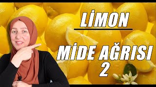 MİDE AĞRISI 2  Mide Asidi Artması Azalması  Limon  Fizyoterapist Aynur BAŞ [upl. by Alten131]