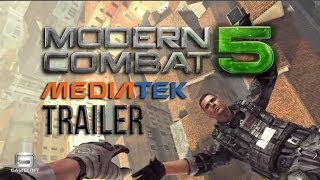 Gameloft Modern Combat 5 Trailer optimized for MediaTeks true Octacore [upl. by Cilurzo]