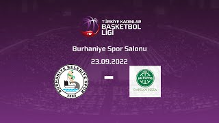 Aslan Yol Burhaniye Belediyespor  Danilos Pizza Bursa Ant Spor TKBL 1Hafta [upl. by Kurman]