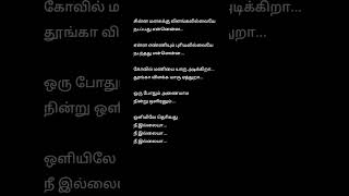 Bhavatharani Songs  Oliyilae Therivadhu Devadhaiya Lyrics with Song 2 azhagi [upl. by Meggie]