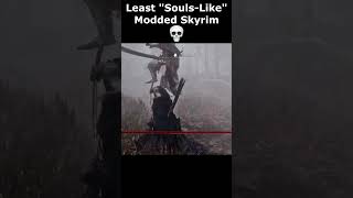 Least quotSoulsLikequot Modded Skyrim 💀 skyrim skyrimanniversary elderscrolls shorts [upl. by Bashemath]