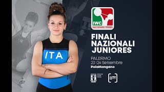 Campionati Italiani Juniores di Pesistica  DAY 1 [upl. by Aday73]