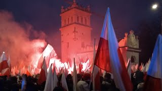 Warszawa 11 listopada 2024 Marsz Niepodległości [upl. by Germin13]