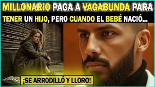 MILLONARIO PAGA a una VAGABUNDA para Tener un HIJO PERO CUANDO el NIÑO NACIÓ SE PUSO A LLORAR 😭 [upl. by Pascale978]