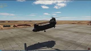 DCS  Steel departing with CH47F Chinook to insert troops [upl. by Aprilette]