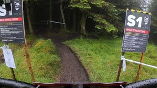 Glentress BSIDE A TRAIL FAIRY PLAN stage 1 International Enduro 16062024 [upl. by Eiznik]