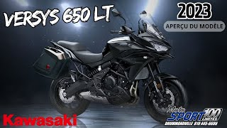 Walkaround  Moto Kawasaki Versys 650 LT 2023 [upl. by Galvin666]