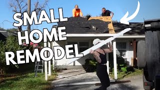 Small home makeover  Home remodel on a budget [upl. by Genesa]