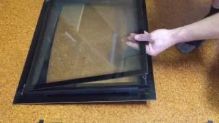 How to remove glass from Westinghouse oven [upl. by Shewchuk]