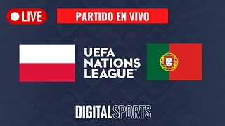 🔴 EN VIVO  POLONIA VS PORTUGAL  NATIONS LEAGUE [upl. by Ahtis670]