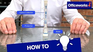 How to Use the Saliva Rapid Antigen Test [upl. by Fuld]