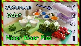 Eiersalt Nicer Dicer Plus REZEPT SoFie Haushalt Unperfekt Perfekt [upl. by Theadora]