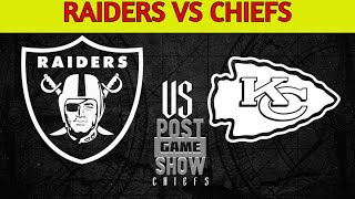 Las Vegas Raiders vs Kansas City Chiefs Post Game Show  NFL Week 8  Ep 276 [upl. by Nogem]