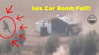 Funny ISIS CAR BOMB FAIL [upl. by Enilorac]