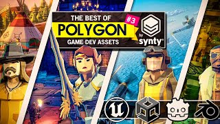 Synty Assets In Godot Unity Unreal and Blender  Awesome POLYGON 3 Bundle HandsOn Review [upl. by Valdemar]