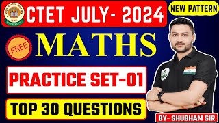 Ctet July MATHS Demo Class पहली क्लास FREE ❤️ MATHS PEDAGOGY 💹 pahli class ctet exam 7 july [upl. by Anewor]