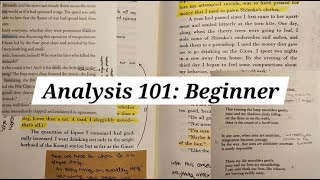 A beginners guide to Critical Literary Analysis [upl. by Epuladaugairam]