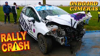 ONBOARD Rally crashes 20212022 by Chopito Rally Crash [upl. by Favata]