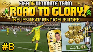 FIFA 16 ULTIMATE TEAM  ROAD TO GLORY  Neues Team und geile Tore 8 Deutsch [upl. by Grove]