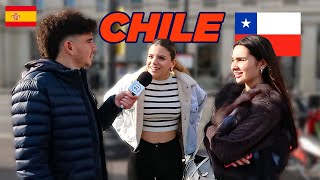 ¿Qué PIENSAN y qué SABEN sobre CHILE en EUROPA [upl. by Orlov31]