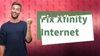 How do I fix an unstable Internet connection on Xfinity [upl. by Schlicher849]