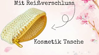 Tasche mit Reißverschluss häkeln [upl. by Kieffer]