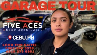 GARAGE TOUR W OVER 150 UNITS  CEBU SECONDHAND CARS [upl. by Nylyrehc576]