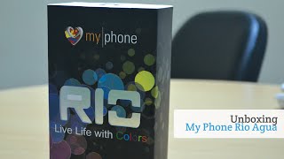 MyPhone Agua Rio V2 Unboxing [upl. by Birck]