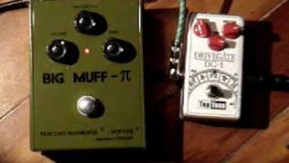 TopTone DG1 Vs Green Big Muff [upl. by Igenia688]