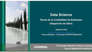 Analítica de Datos ADVideo 16  Teoría de la Credibilidad  Integración de Datos [upl. by Favian]