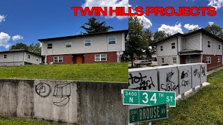 Hood Vlog “Twin Hills Projects” Indianapolis Indiana EastSide Hood [upl. by Atikaj]