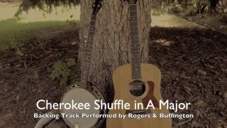 Cherokee Shuffle Backing Track in A Major [upl. by Dulcinea]